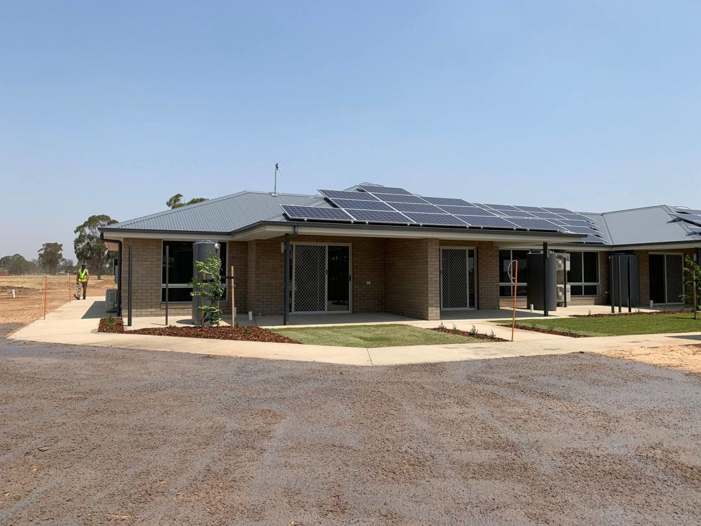 retirement homes- solar panels